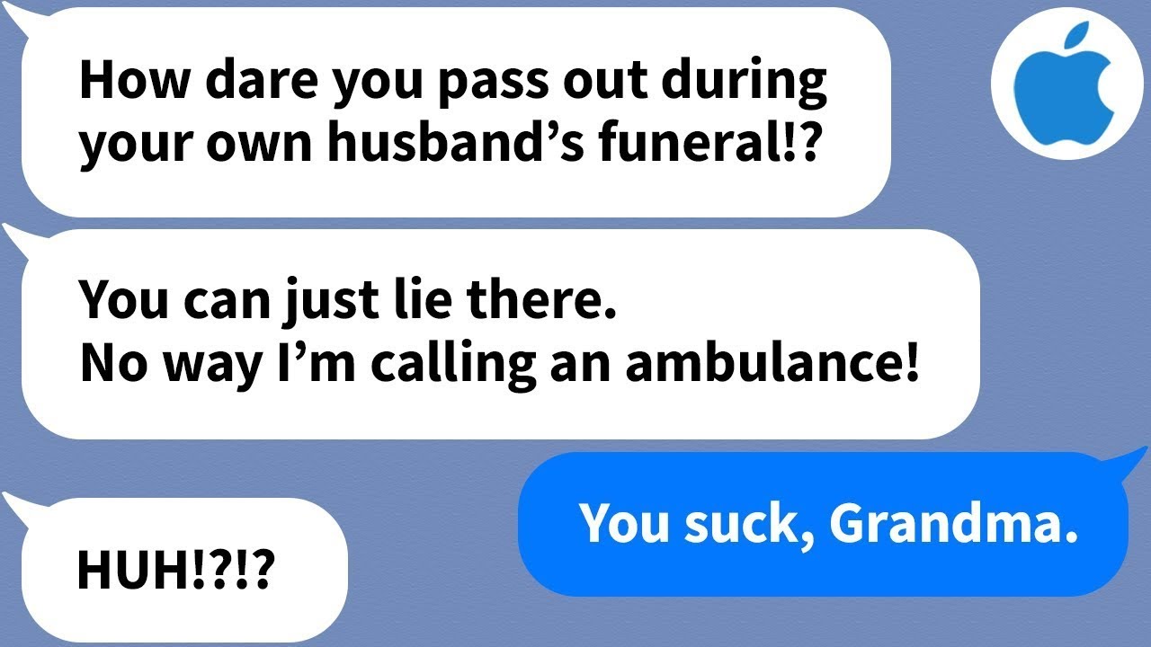 【Apple】Day after I give birth, my husband passes away, but I pass out at his funeral... Then my MIL