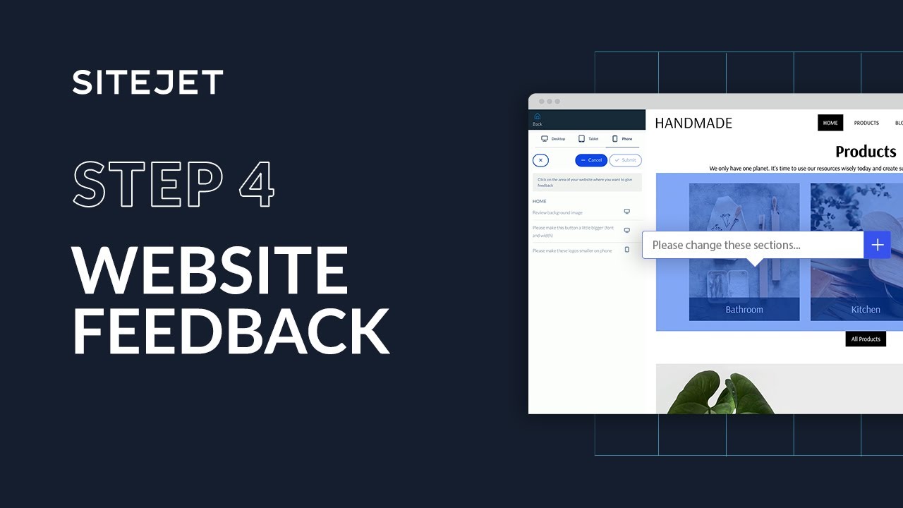 Sitejet - Website Feedback