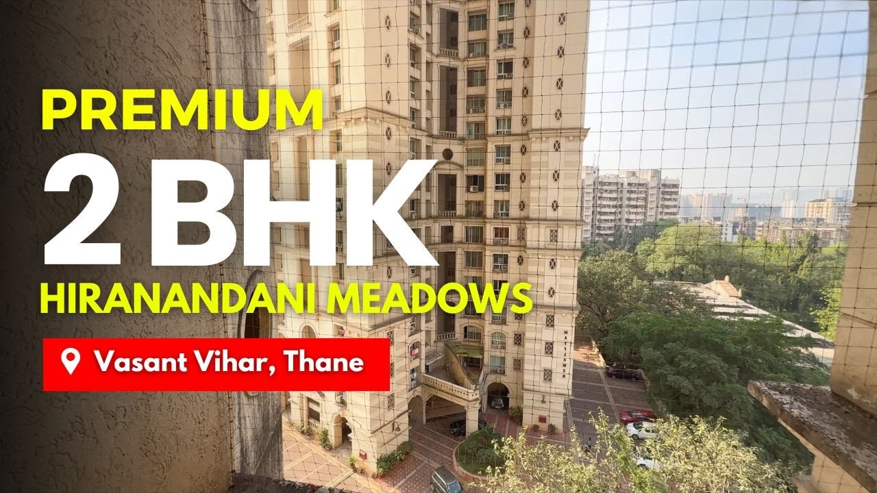 Elegant 2 BHK at Hiranandani Meadows | Modular Kitchen | East–West | Clubhouse View | Prime Location