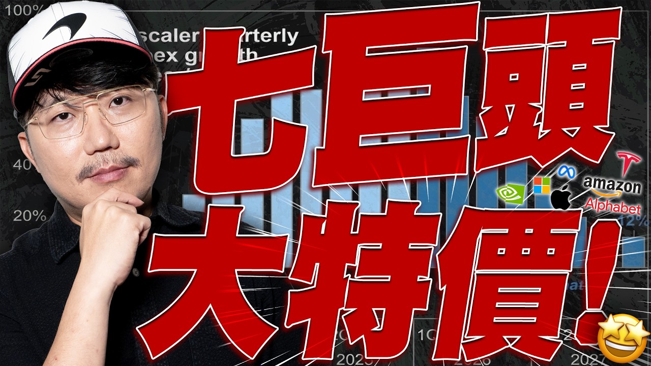川普折扣季！七巨頭大特價！2026/03/05【老王不只三分鐘】