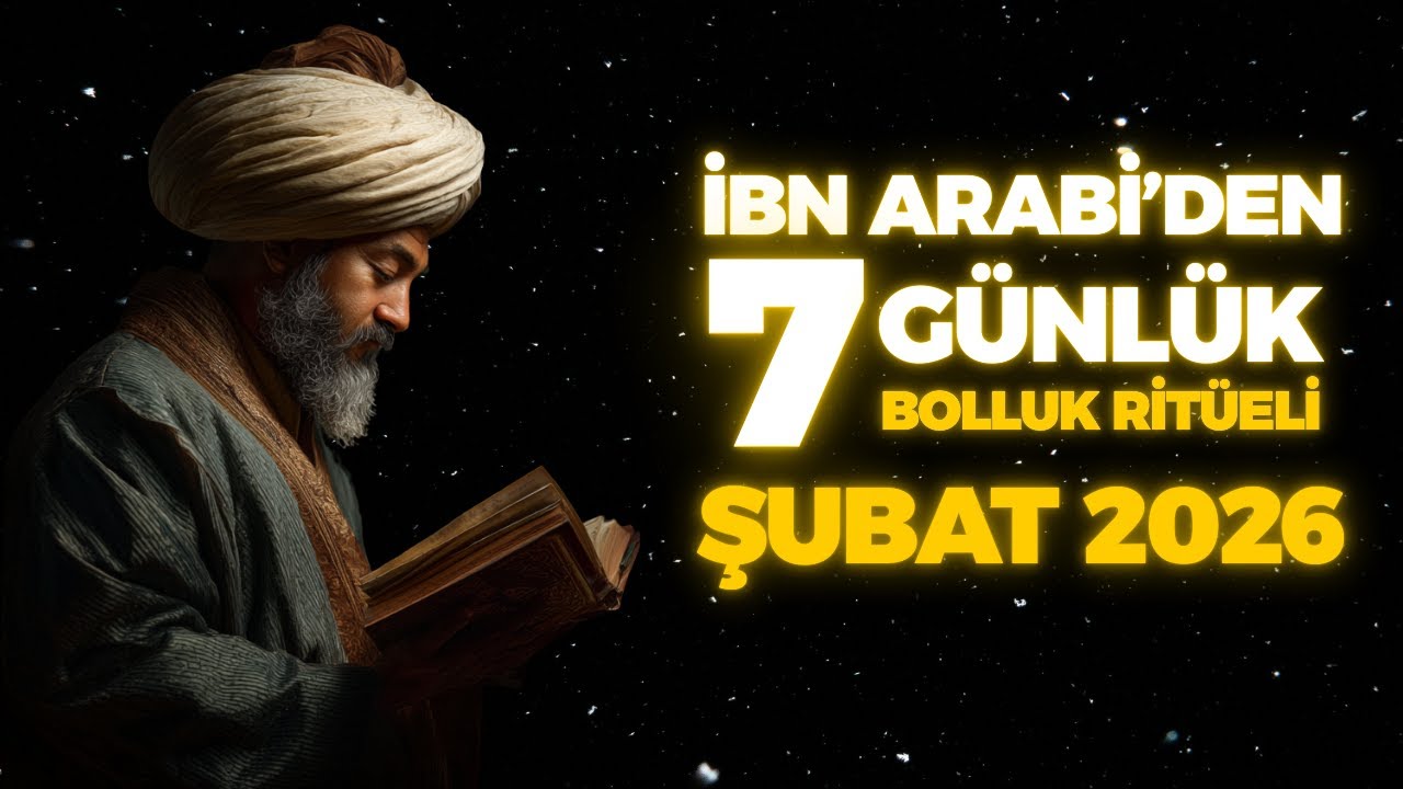 ŞUBAT 2026’DA BOLLUK KAPINI AÇ | İBN ARABİ’NİN GİZLİ RİTÜELİ İLE 7 GÜNDE RIZKINI ÇOĞALT