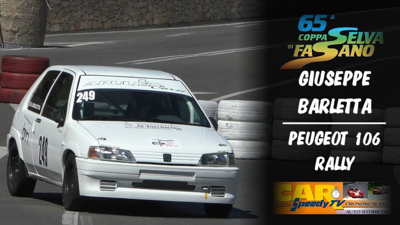 Coppa selva di Fasano 2024 || Giuseppe Barletta || Peugeot 106 Rally