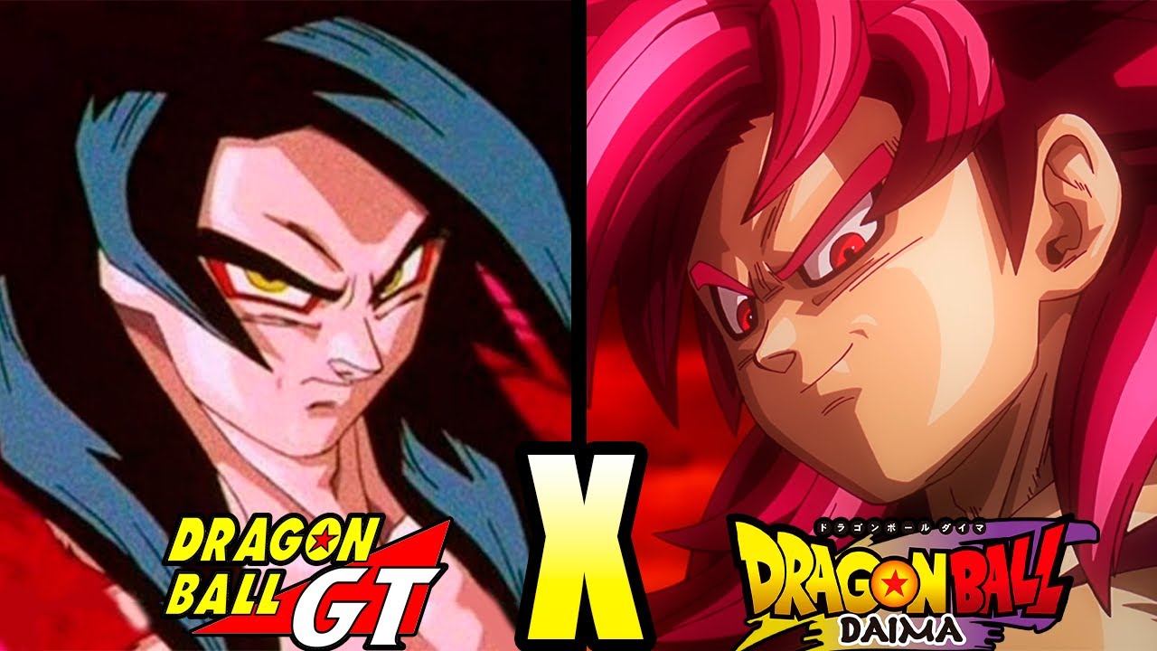 SUPER SAIYAJIN 4 DAIMA VS GT, QUAL É O MELHOR?