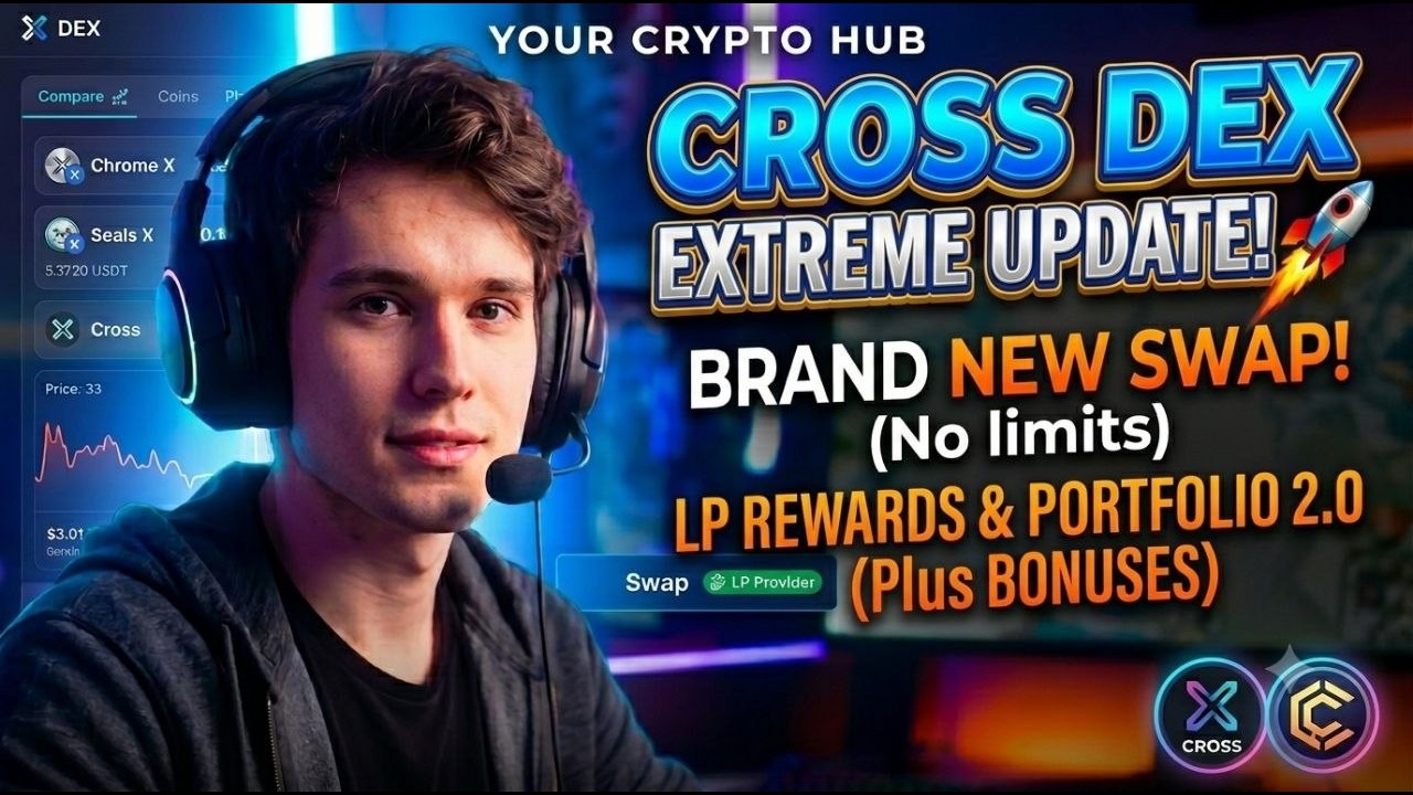 . Cross DEX Just Got An Extreme Update! Swap, LP Rewards & More Explained