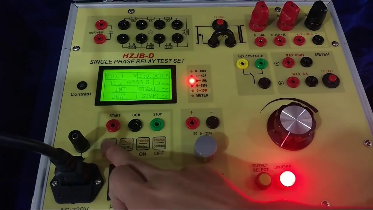 HZJB D Single Phase Relay Protection Tester————HUAZHENG ELECTRIC