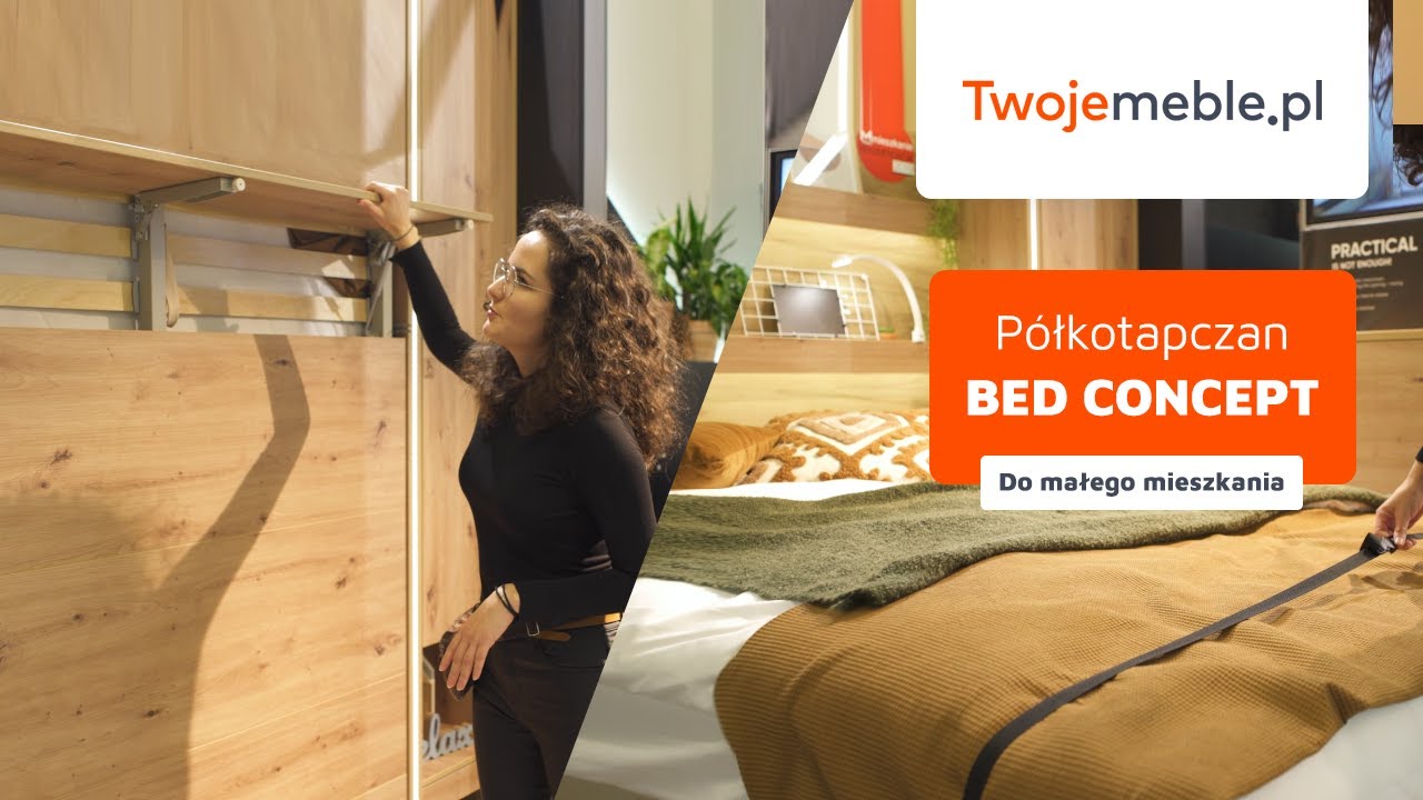 Jak urządzić małe mieszkanie? #2 | Półkotapczan Bed Concept