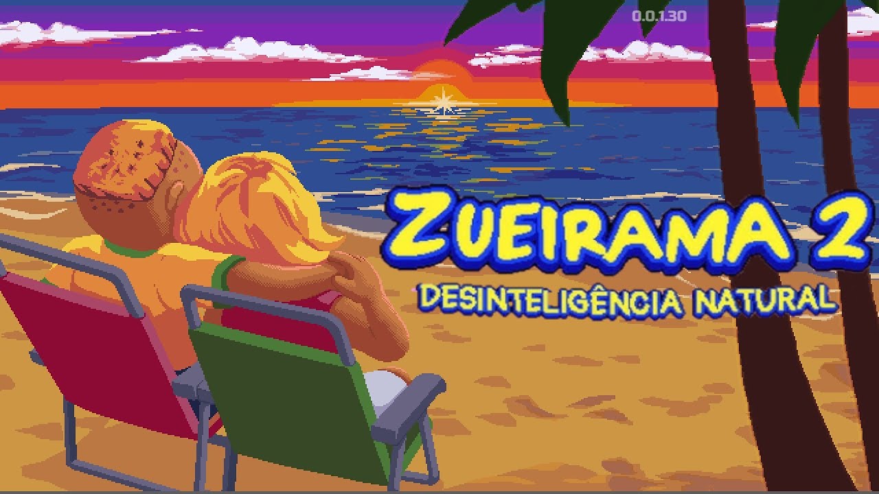 Zueirama 2  - Jogo completo -  Fase da praia - Final sem comentários