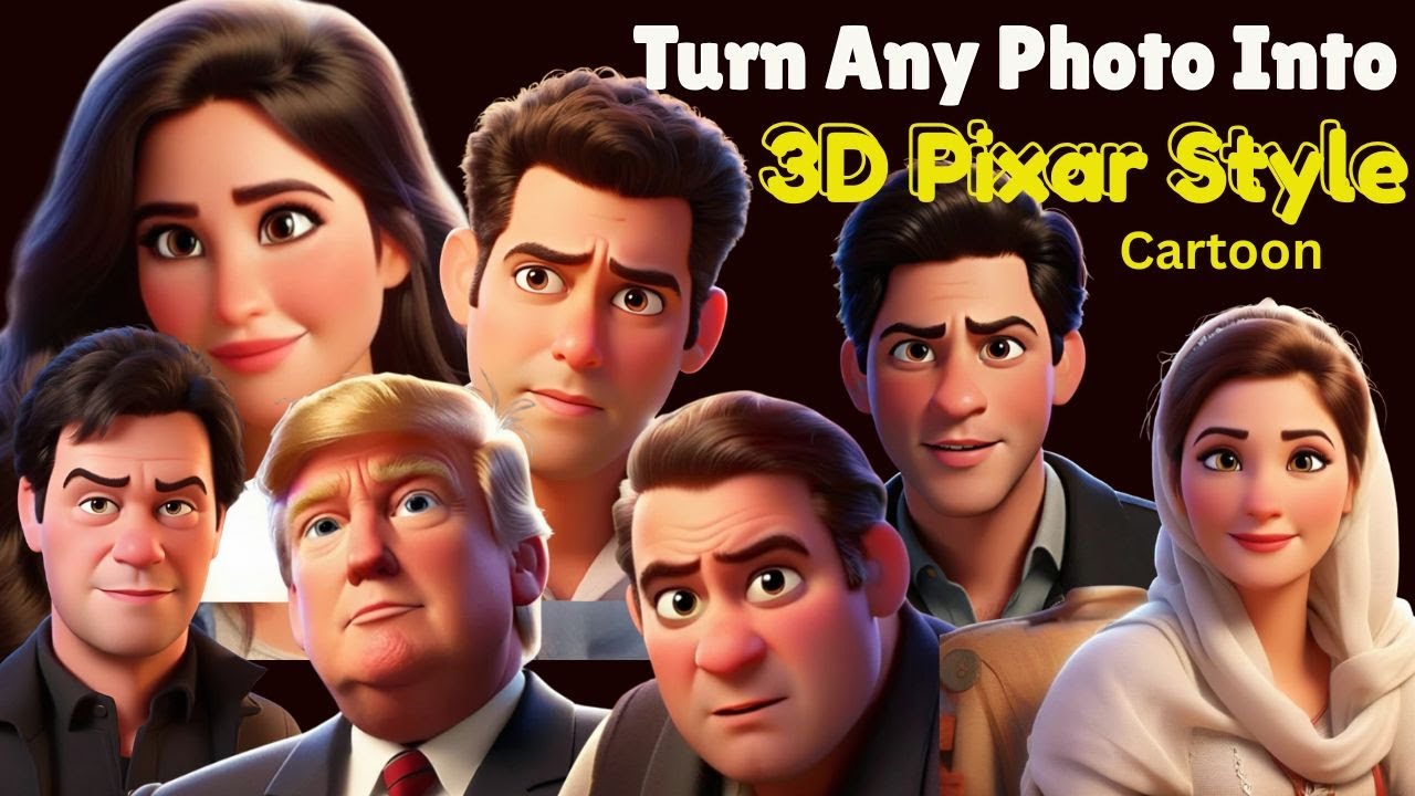 Photo To Cartoon, Convert Any Photo Into 3D Cartoon Animation Style, New Ai Tool Image To Image