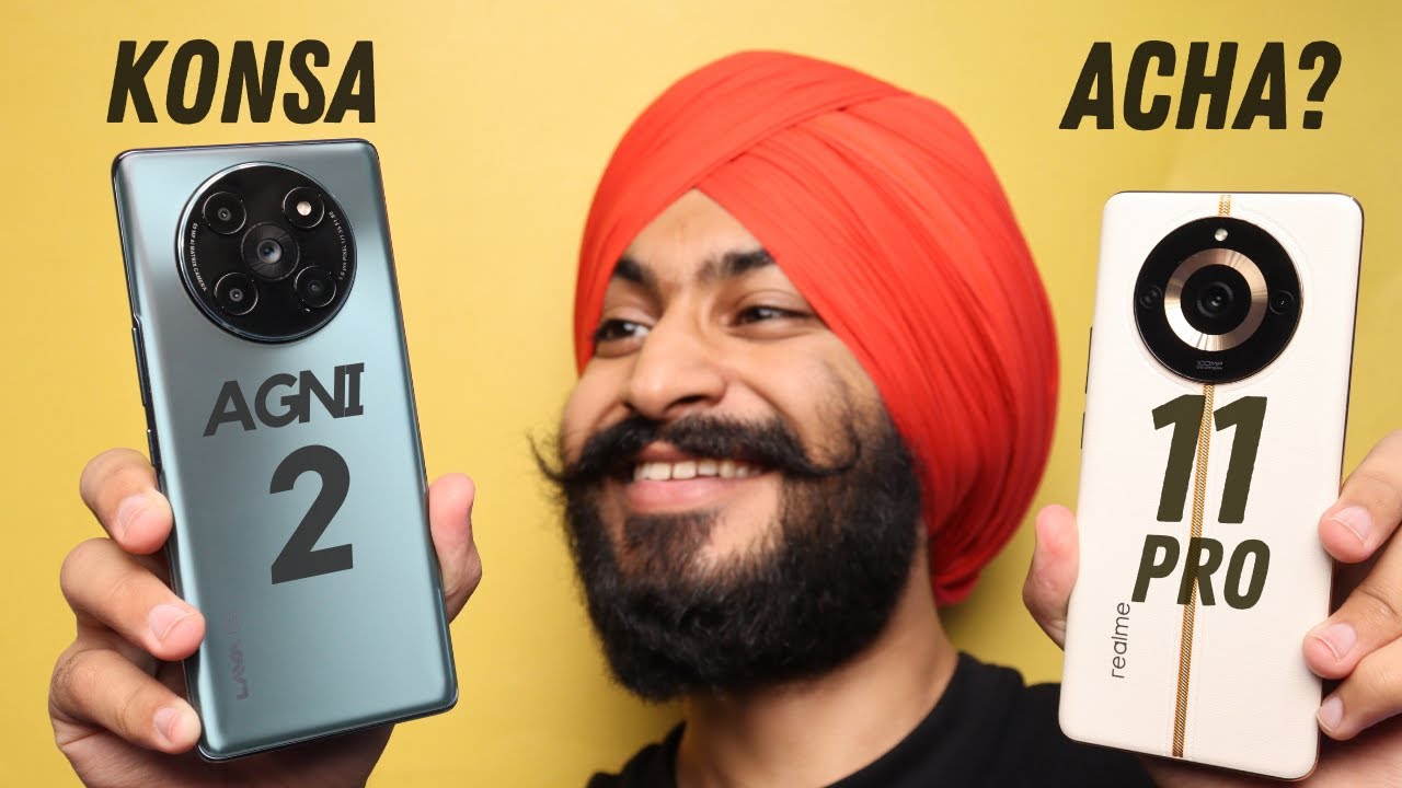 Lava Agni 2 vs Realme 11 Pro | Best Curved Display Phone Under 25k |