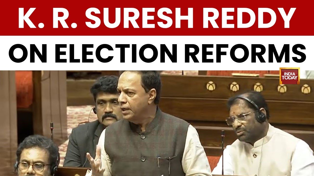Election Reforms Debate: K R Suresh Reddy Speaks in Parliament | India Today News