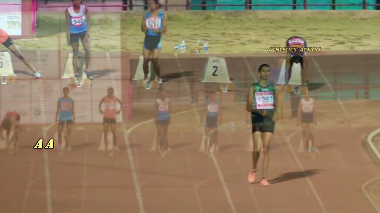 Girls u18 100m Final | 34th National Junior Athletics Ranchi 2018