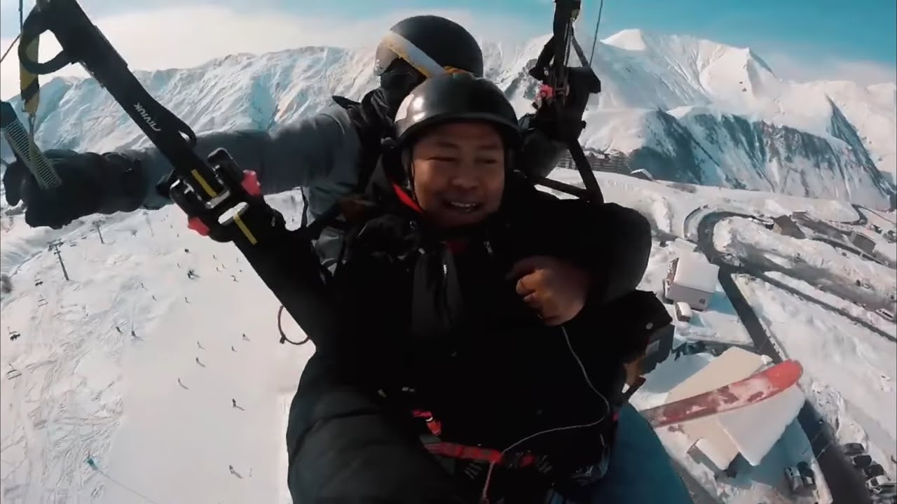Fear, age, & weight don’t get 2 decide my limits. I didn’t fall -I flew. #FearToFuel #AdrenalineRush