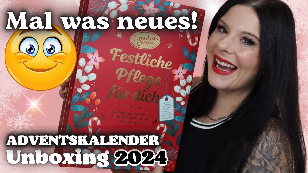 Mal was neues!🤔 Dresdner Essenz Adventskalender 2024 Inhalt