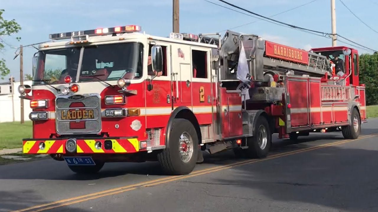Harrisburg Fire, Police & EMS Responding Urgently To an Accident