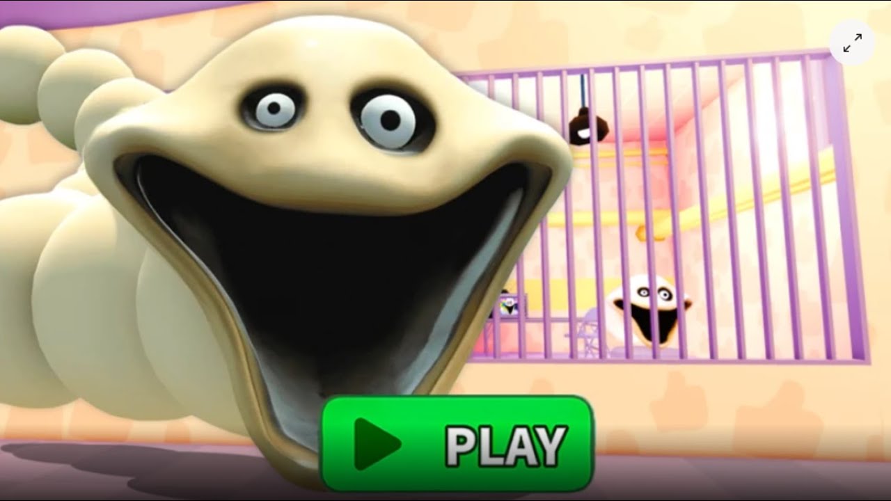 🐍HUNGRY WORM PRISON RUN OBBY ROBLOX