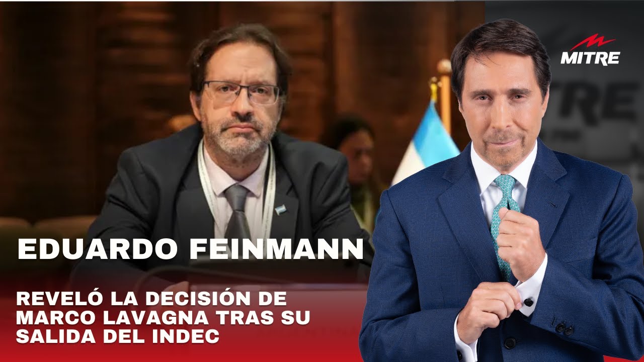 Eduardo Feinmann reveló la decisión de Marco Lavagna tras su salida del INDEC