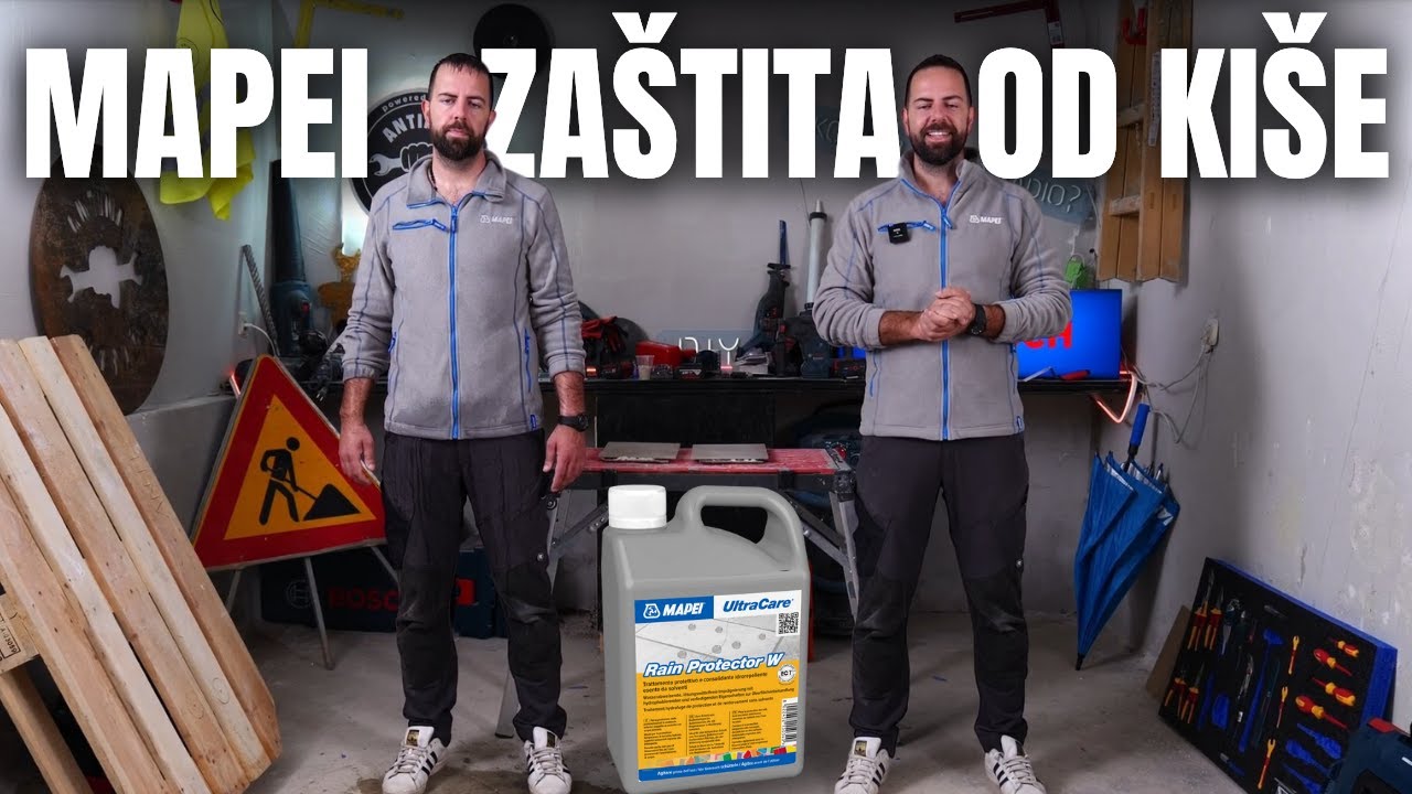 Kako zaštititi staru terasu s Mapei Rain Protector premazom?