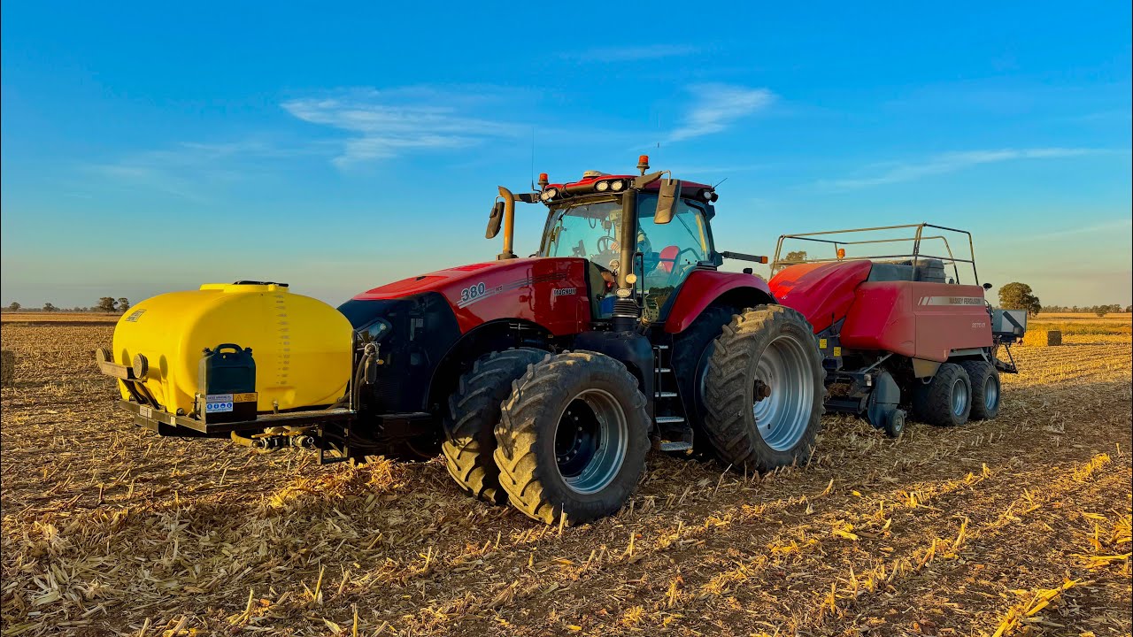 We’re…. baling?!
