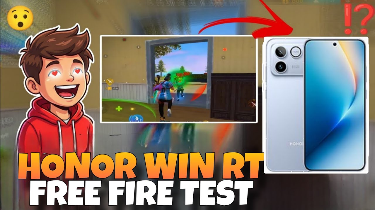 Honor Win RT Free Fire Gameplay | Ultra Smooth Performance Test