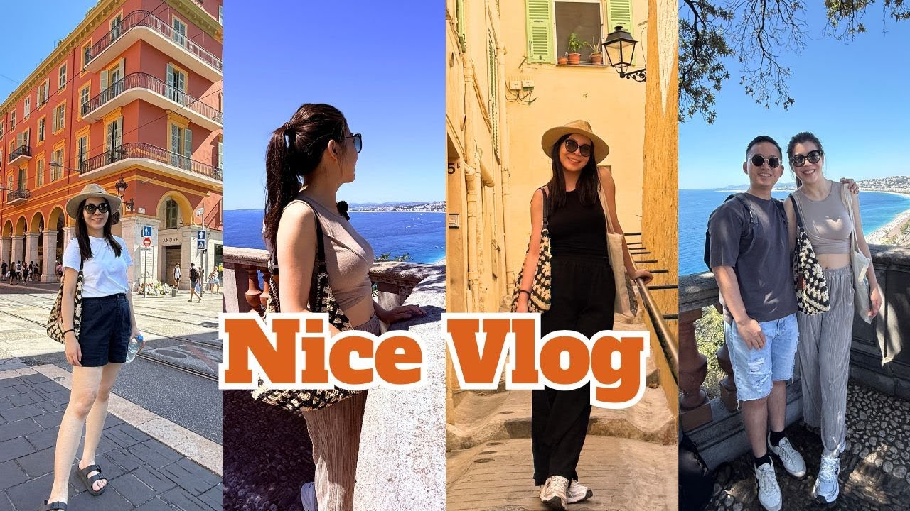 南法尼斯Nice Vlog🇫🇷 | 漫步在蔚藍海岸🩵| 芒通Menton檸檬小鎮🍋| 三天玩遍法國尼斯☀️|歐洲度假勝地📍離線找真愛💌| Claireatravel