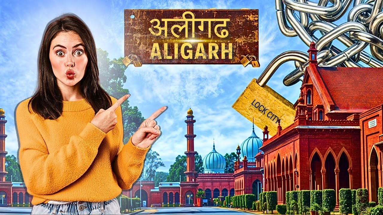 अलीगढ सिटी का ऐसा वीडियो पहले कभी नहीं देखा होगा | Aligarh City 4K Cinematic Video | Aligarh