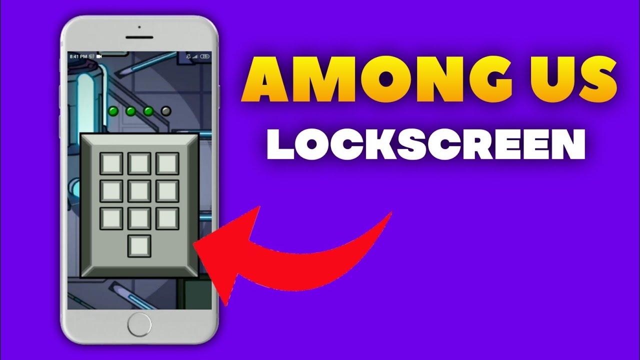 How To Enable Among Us Lockscreen On Android || Sethu Editz