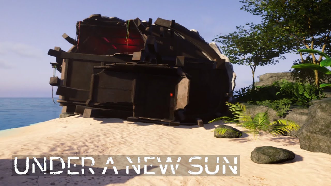 We open a Spaceship-Door - Under A New Sun Coop-Gameplay #01