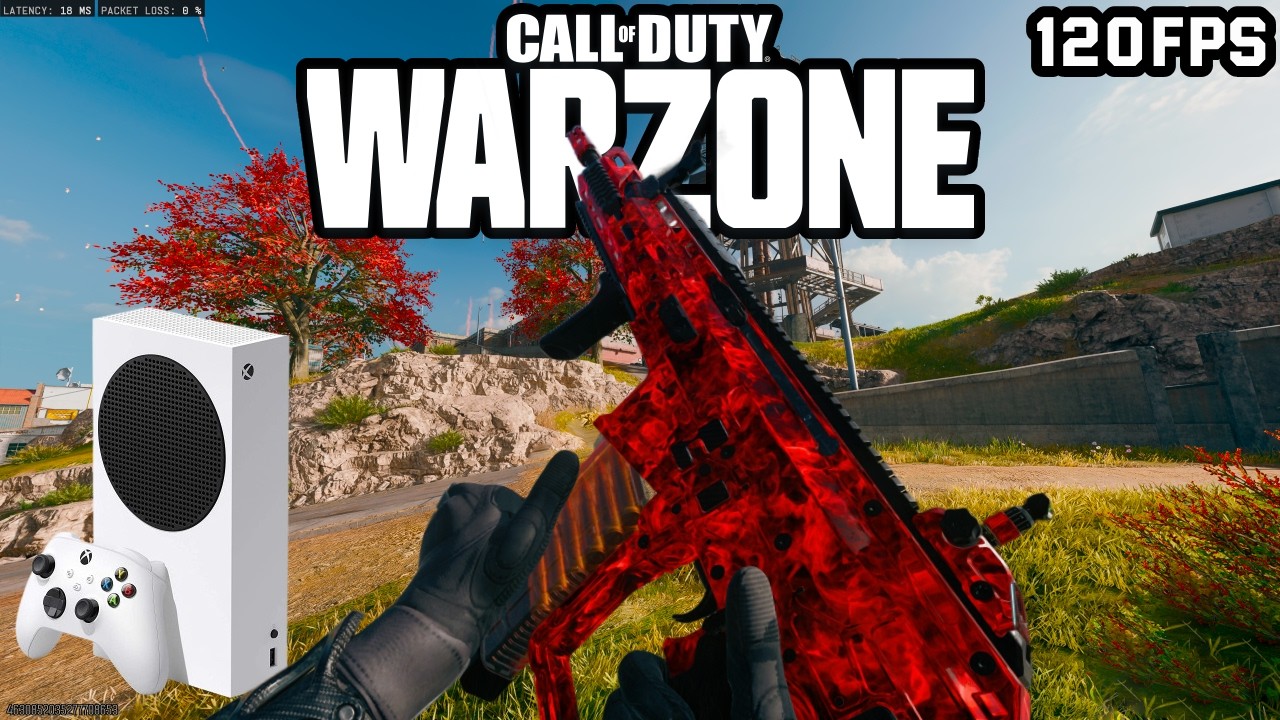 WARZONE | Xbox Series S 120FPS 1080P | Тест FPS на Rebirth Island S5