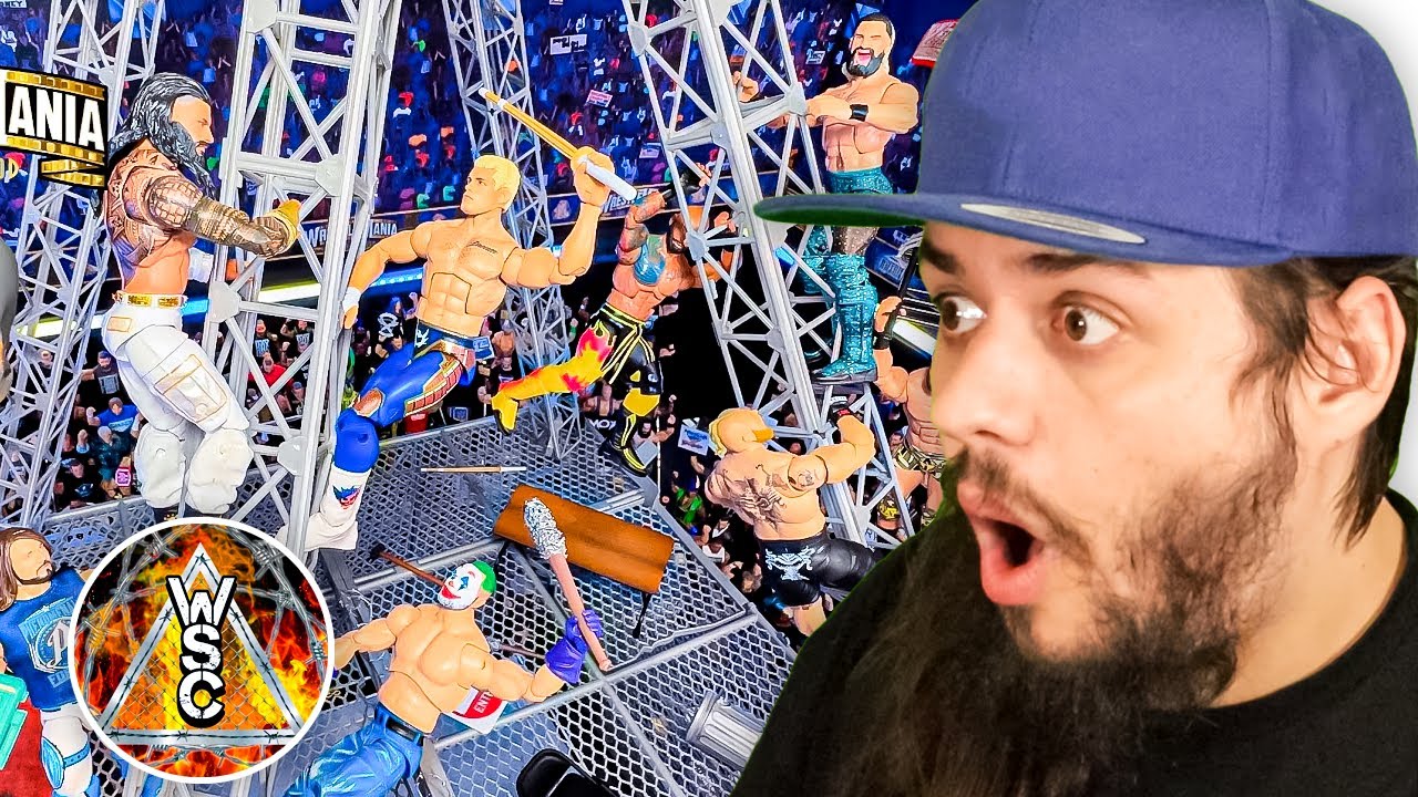 Я отреагировал на смертельные игры создателя сцены WSC на WrestleMania!
