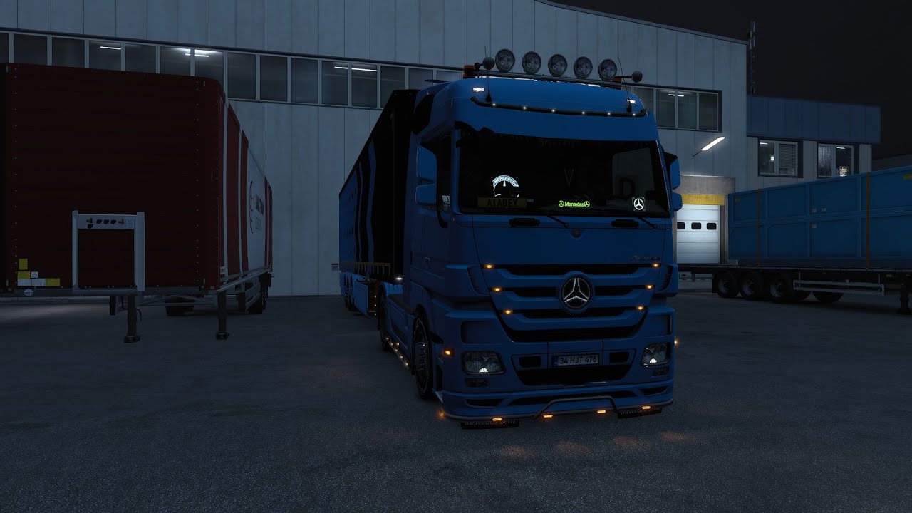 İSTANBUL - BOLU SEFERİ !!! EURO TRUCK SİMULATOR 2 !!! ACTROS 1844 !!! PROMODS