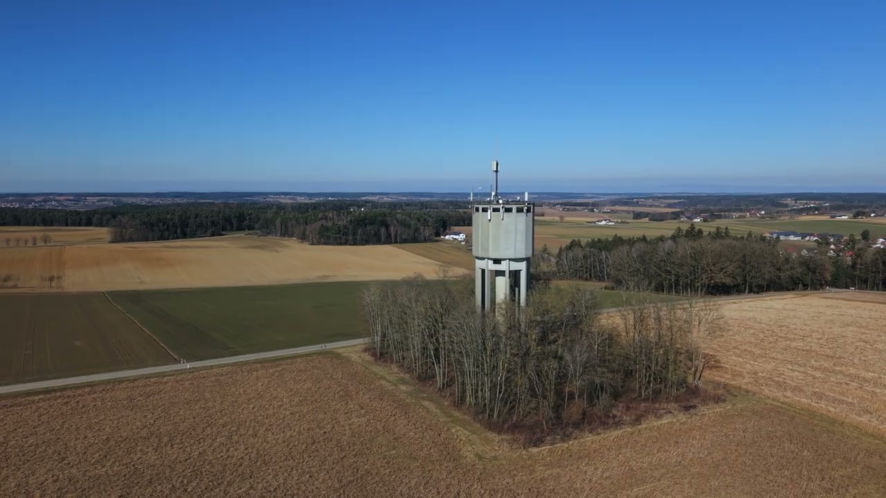 Weite Landschaften im Vilstal | Drohnenaufnahmen aus Niederbayern