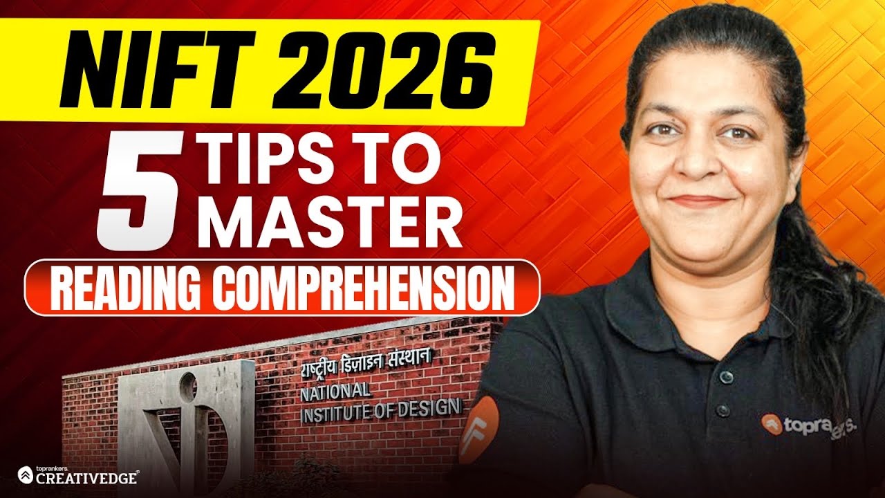 MASTER NIFT Reading Comprehension in 3 Minutes! 🚀 | Top 5 Strategies for 2026