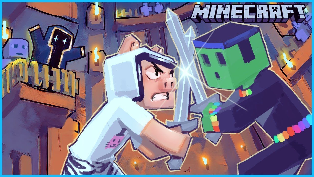 Minecraft but it's a tournament in the purge coliseum...