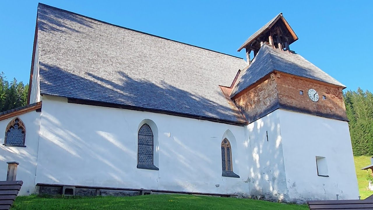 Silbertal (Vorarlberg) Gel&auml;ute der Knappenkapelle zur hl. Agatha auf dem Kristberg 