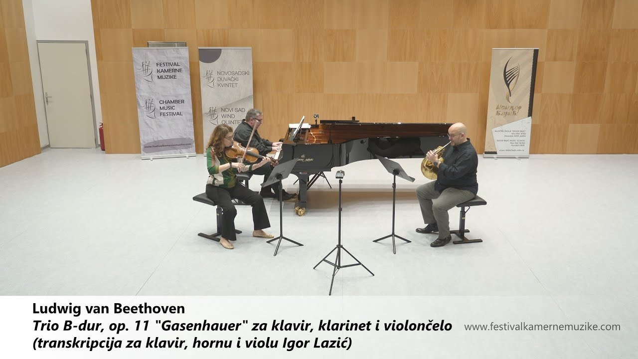 L. van Beethoven - Trio in B flat Major, op. 11, Gassenahuer (Chamber Music Festival 2025)
