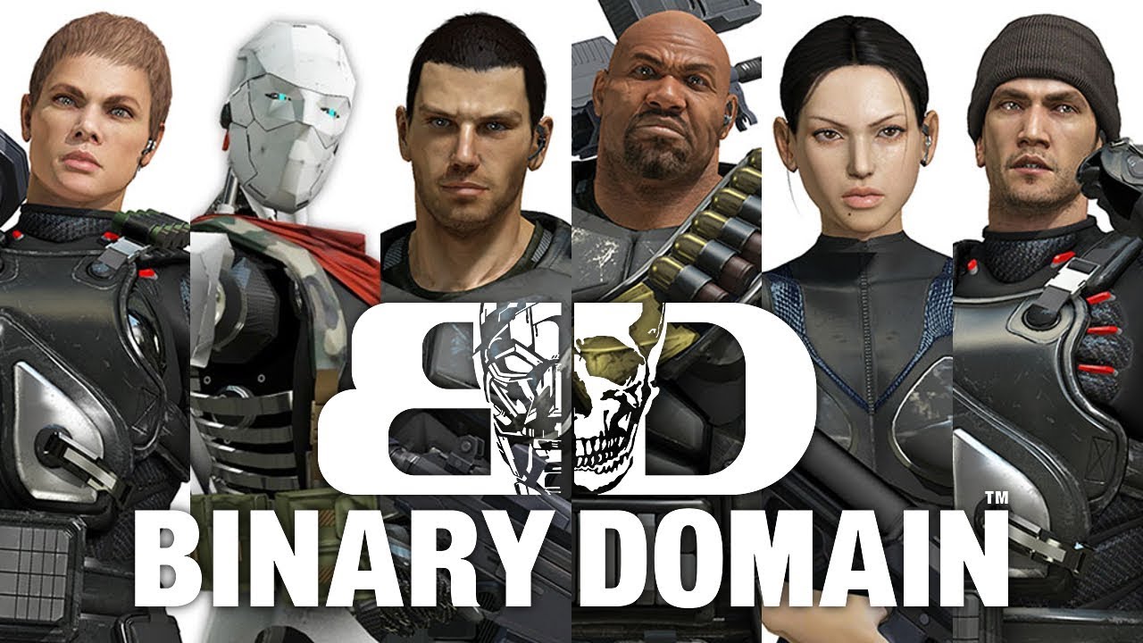 Two Best Friends Play Binary Domain Compilation