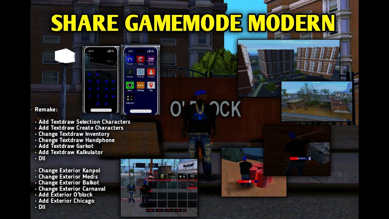 SHARE GAMEMODE AETERNA FULL REMAKE BY: JURAGAN || GTA SAMP INDONESIA