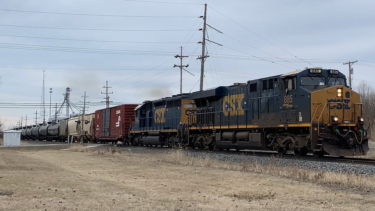 CSX D711 compilation of 2021