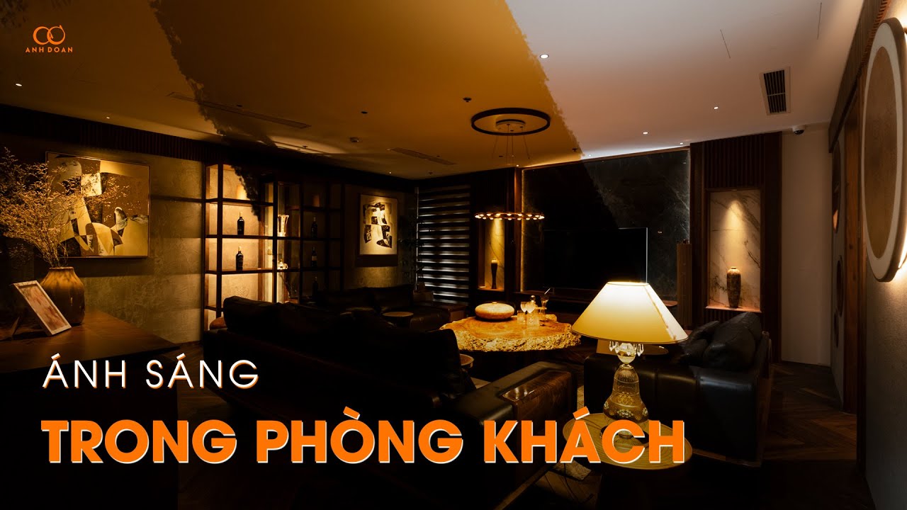 [Nội Thất Anh Đoàn] Thiết Kế Chiếu Sáng Mới Trong Không Gian Phòng Khách Showroom Anh Đoàn
