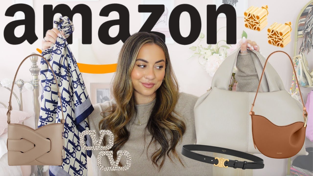 The BEST Amazon designer inspired dupes haul | Luxury lookalikes for less £££! 🖤