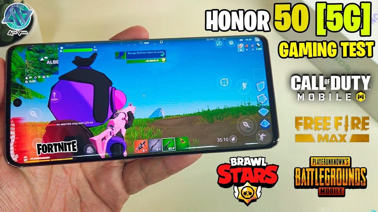 HONOR 50 5G en Perú 🇵🇪: Gaming Test - FORTNITE, FREE FIRE, COD Y PUBG (Snapdragon 778G)