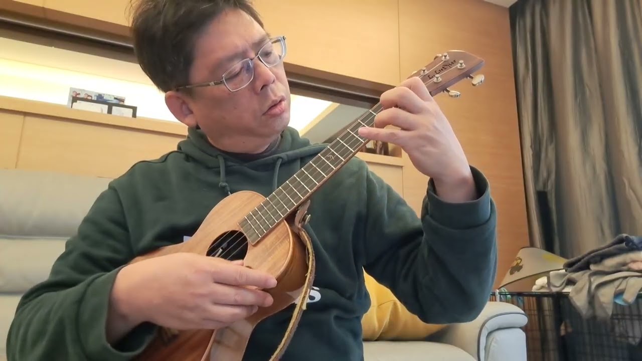 烏克麗麗演奏曲～蘇打綠的小情歌，練了好久終於把譜背下來了！