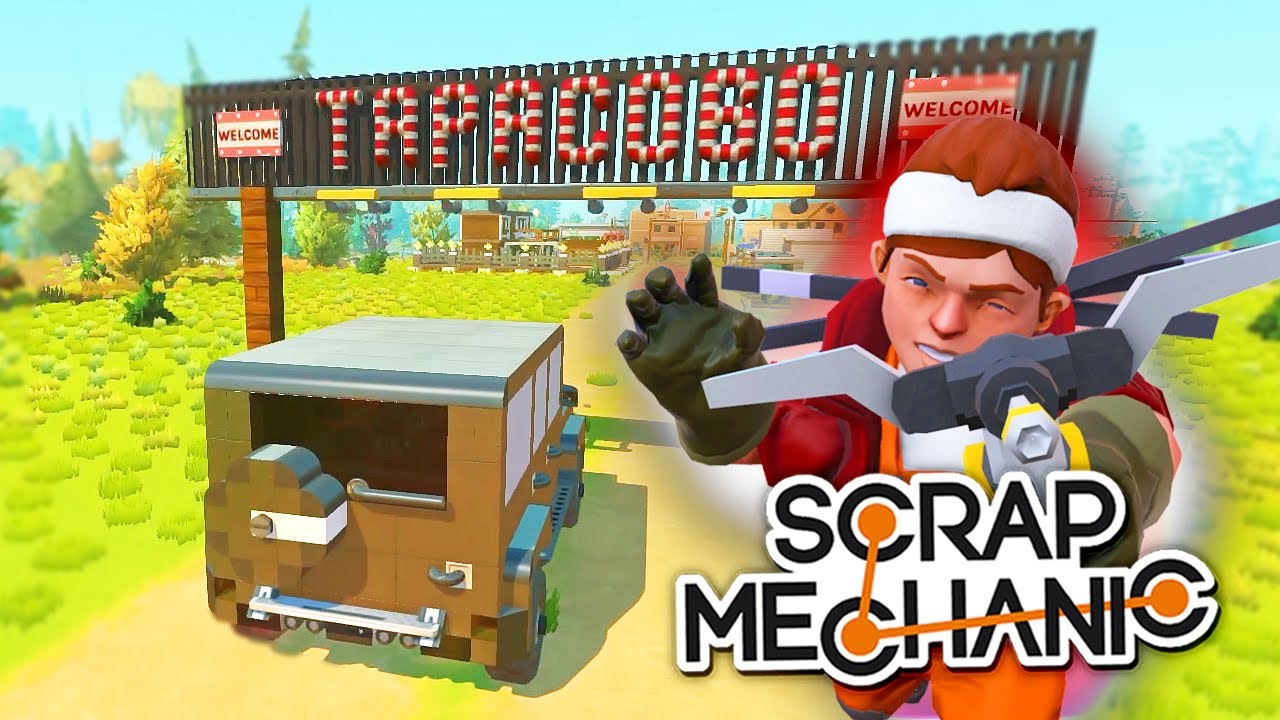ТАРАСОВО! ДЕРЕВНЯ на БОЛОТЕ! | SCRAP MECHANIC (РП)