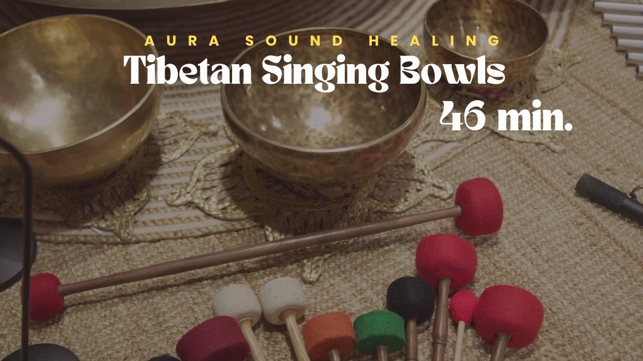 Tibetan Singing Bowls – Ancient Healing Sounds for Relaxation & Peace