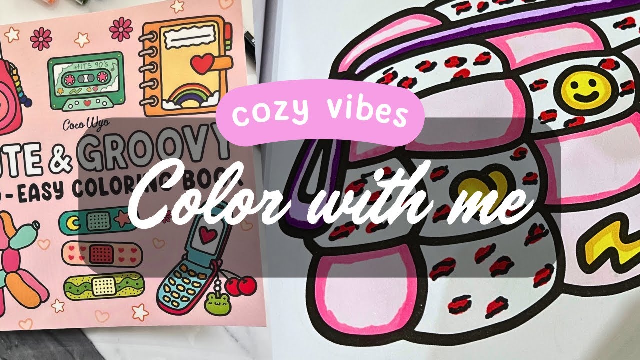 COLOR WITH ME (ASMR)/ colorbook cocowyo