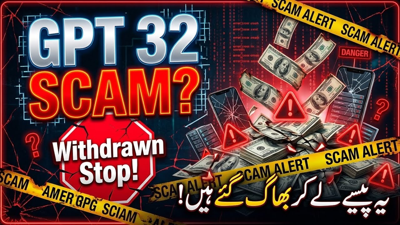 GPT 32 App Honest Review 2026| GPT 32 Scam Alert 🚨 Withdrawal Band|Real or Fake?Full Details & Proof