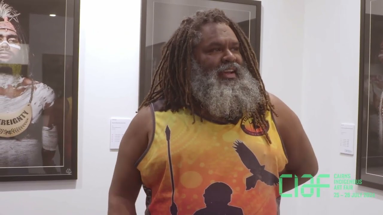 CIAF Yarns: Cairns Indigenous Art Fair video series - Luther Cora