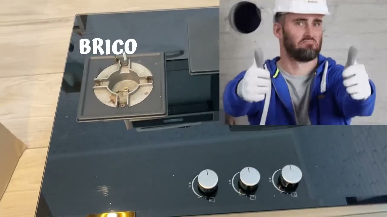 Comment Installer et poser #plaque gaz branchement brancher #whirlpool @WhirlpoolService