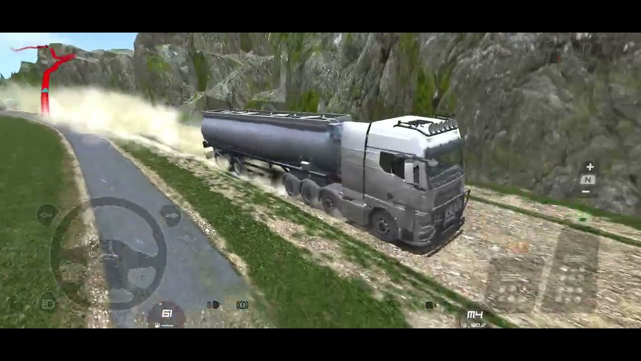 AI CAR ACCIDENT OIL TANK TRANSPORT MOUNTAIN ⛰️ ROADS 