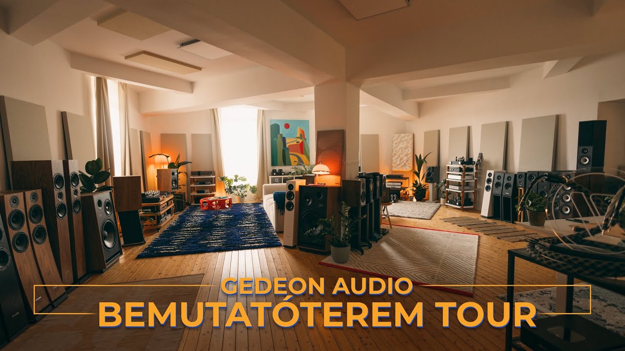 KÉSZ az ÚJ GEDEON AUDIO HiFi BEMUTATÓTEREM!